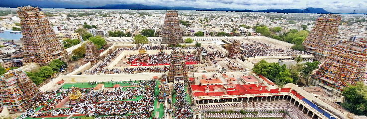 1. Sri Meenakshi Temple